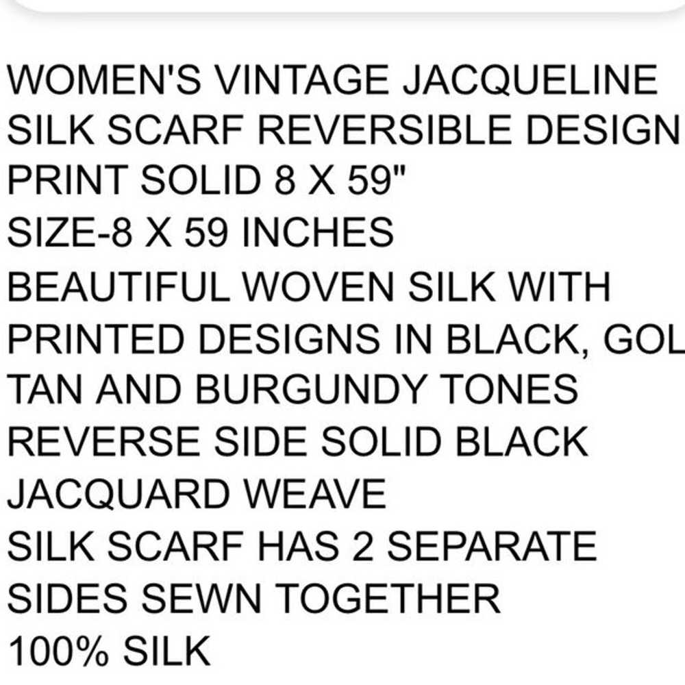 Jacqueline Ferrar Reversible Silk Scarf - image 6