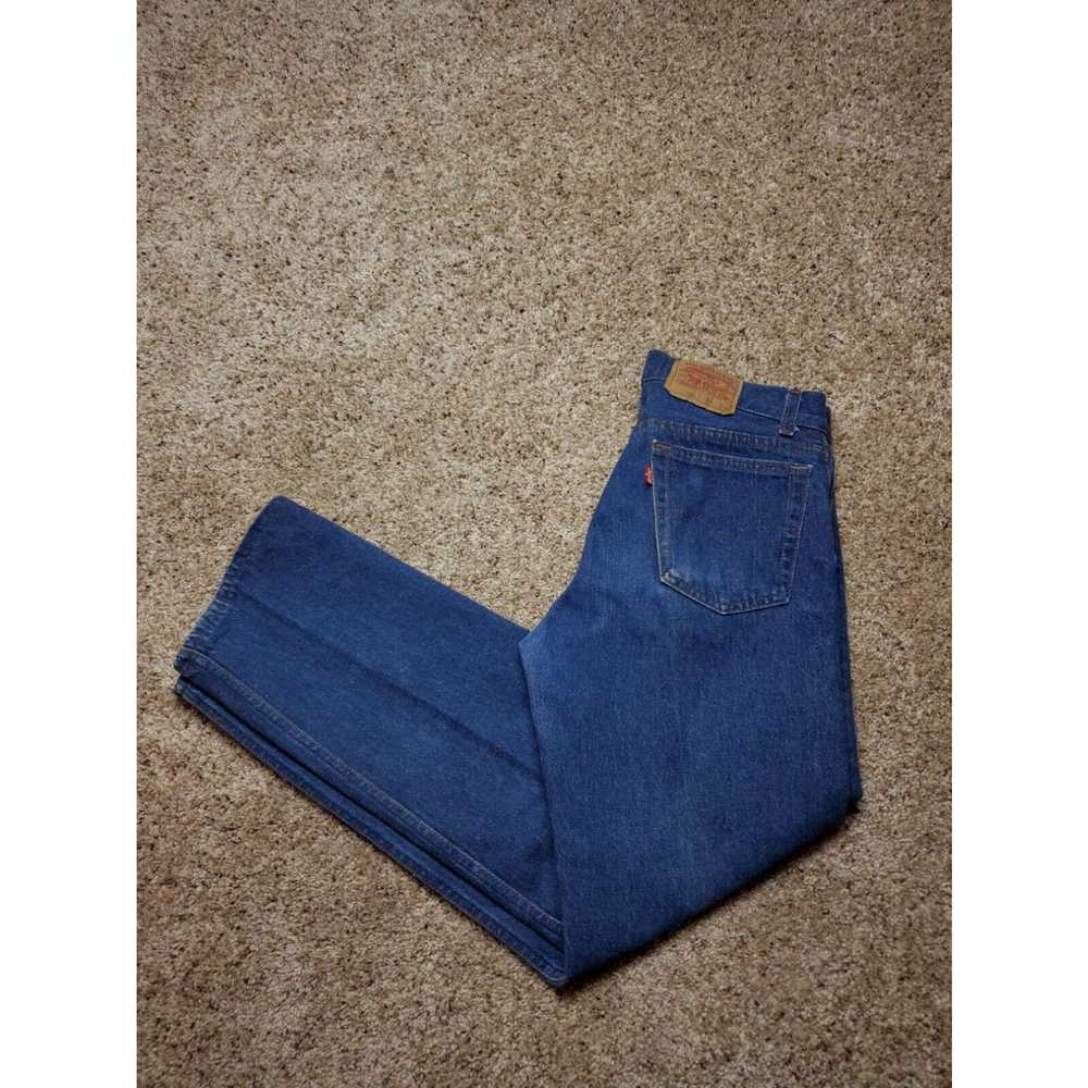 Levi's Vintage Levi's 701 Jeans 30X38 Meas. Blue … - image 1