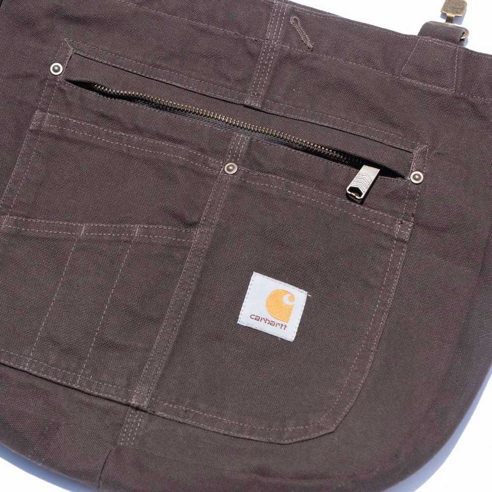 Carhartt Brown upcycled carhartt tote bag - image 7