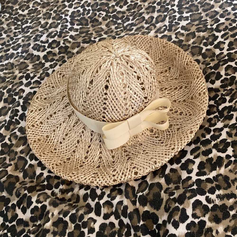 Renners New York straw vintage hat - image 1