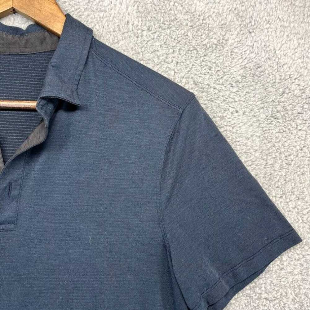 Lululemon Lululemon Polo Shirt Mens Small Blue St… - image 3