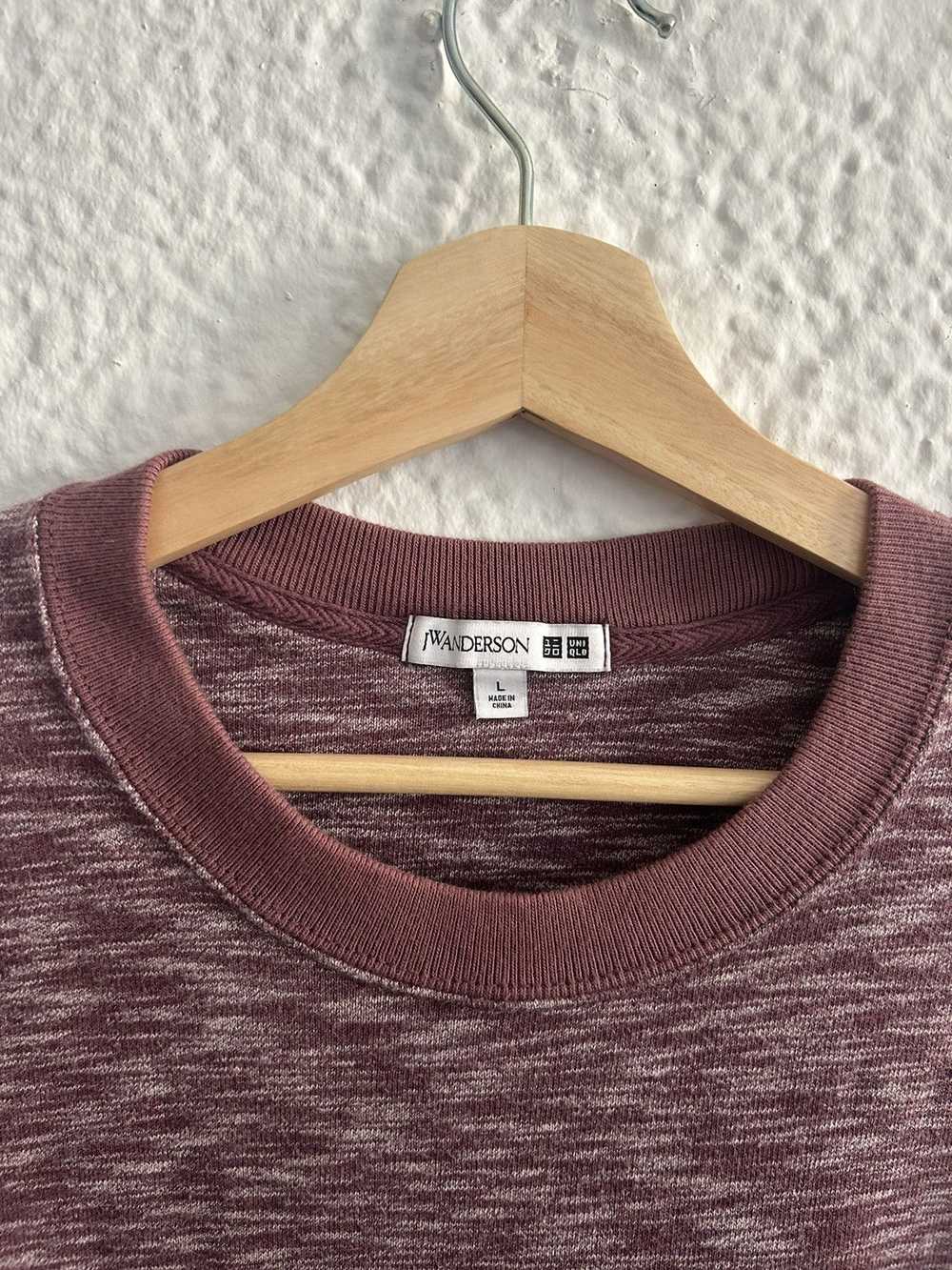 J.W.Anderson x Uniqlo Wine Long Sleeve Sweatshirt - image 4