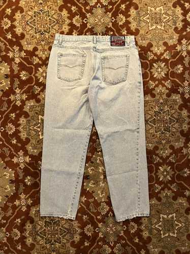 Vintage Industrial Rags Blue Jeans