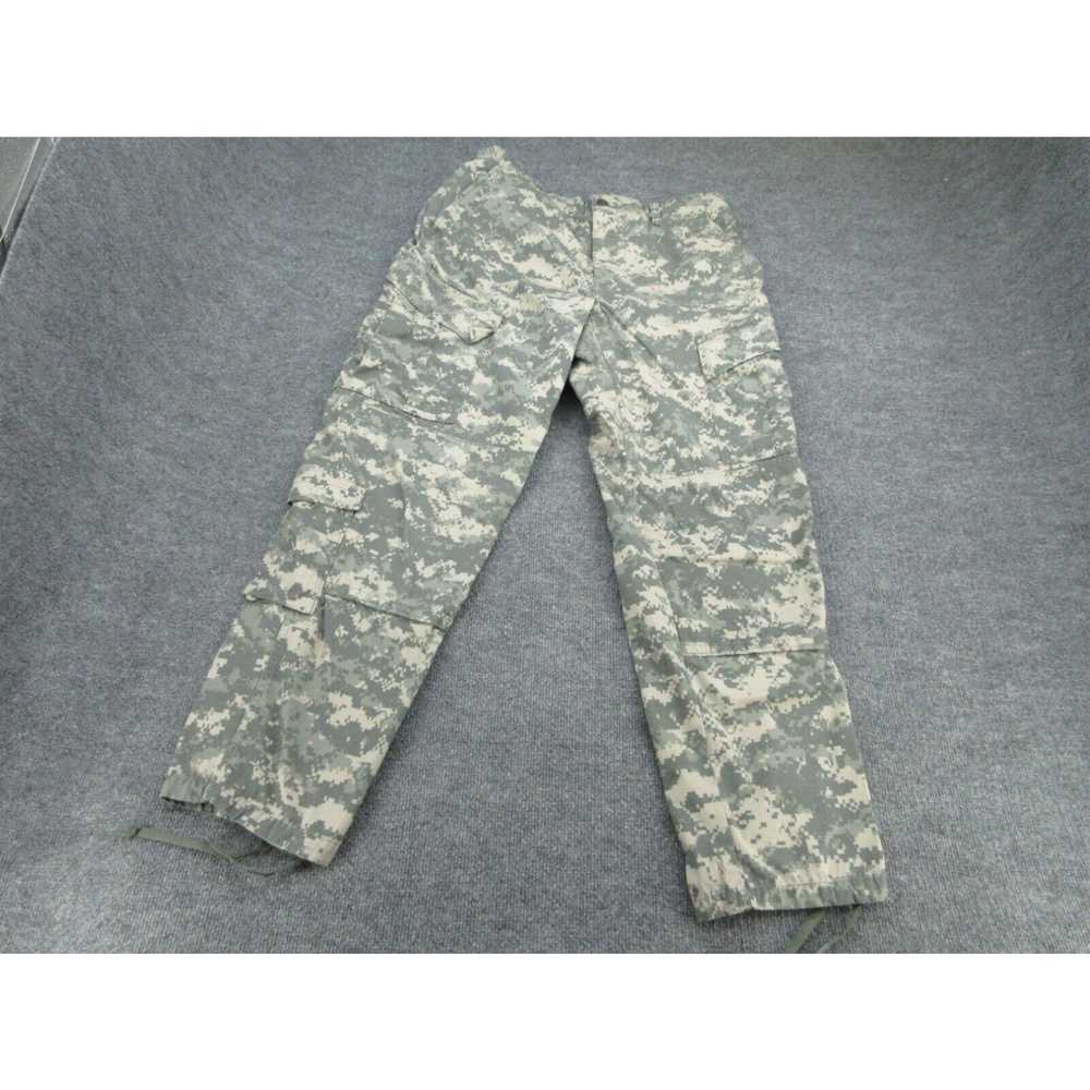 Vintage Army Combat Uniform Pants Mens Medium Gre… - image 2