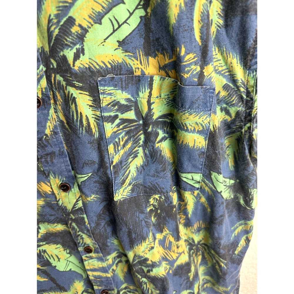 Vintage Quicksilver Men’s Floral Hawaiian Shirt S… - image 2