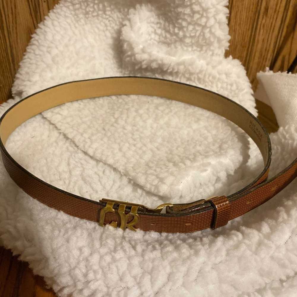 Vintage Hickok women's cowhide belt - image 1