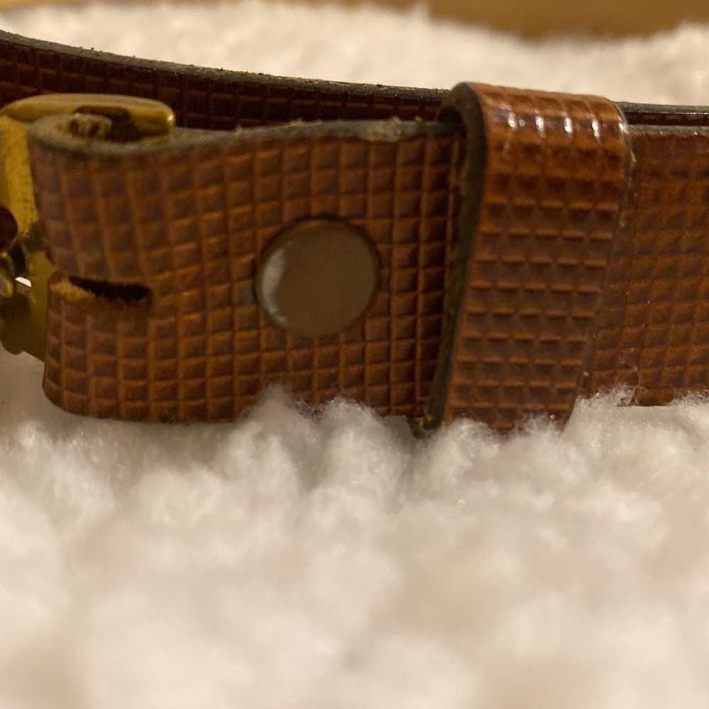 Vintage Hickok women's cowhide belt - image 3