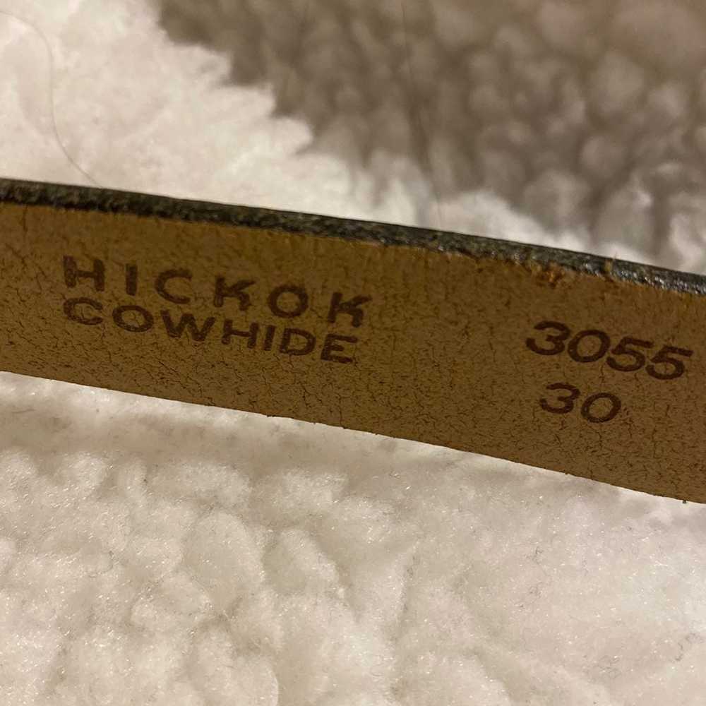 Vintage Hickok women's cowhide belt - image 6