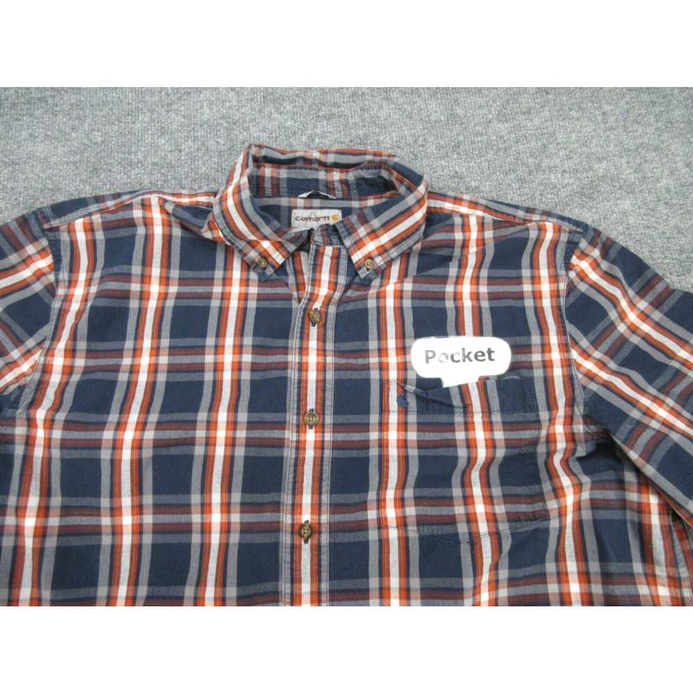 Carhartt Carhartt Shirt Mens XL Multicolor Plaid … - image 3