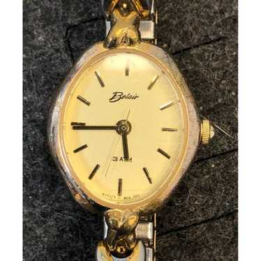 Vintage Belair Analog Watch Gold Tone - Not Tested