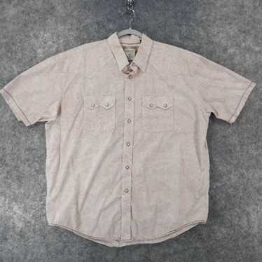 Vintage Panhandle Slim Rough Stock Shirt Mens Ext… - image 1