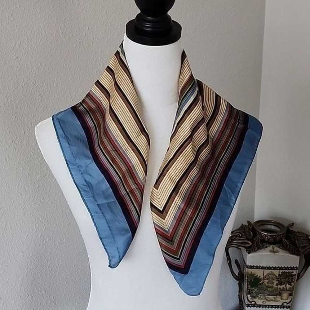 Echo Vintage Silk Scarf - image 6