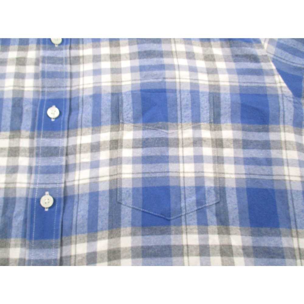 UNTUCKit UNTUCKit Shirt Mens XL Blue Button Up Pl… - image 3