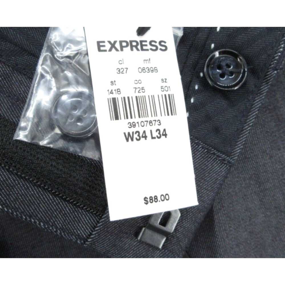 Express Express Dress Pants Mens 34x34 (Act. 37x3… - image 2