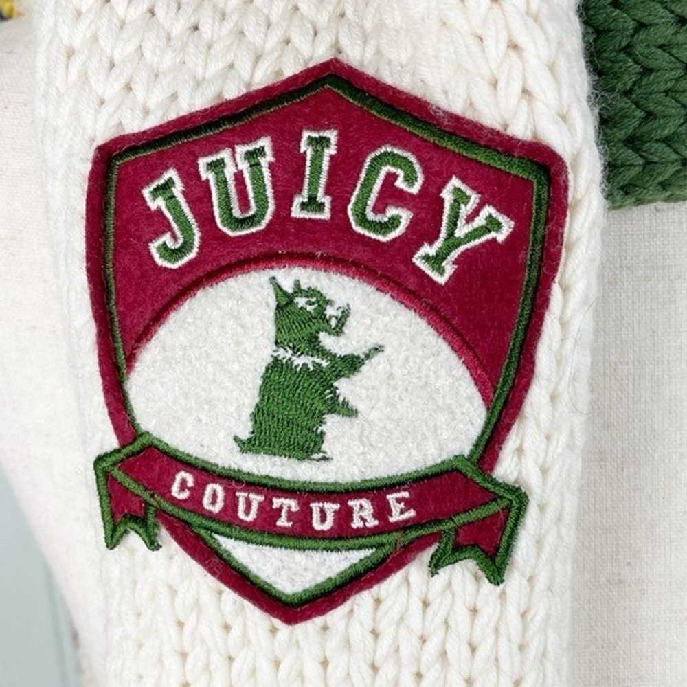 Juicy Couture Vintage 2000s Y2K Preppy Varsity Sc… - image 4