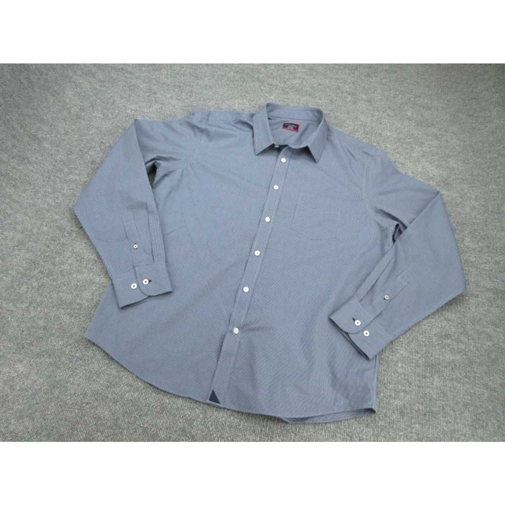 UNTUCKit UNTUCKit Shirt Mens XL Blue Plaid Wrinkl… - image 2