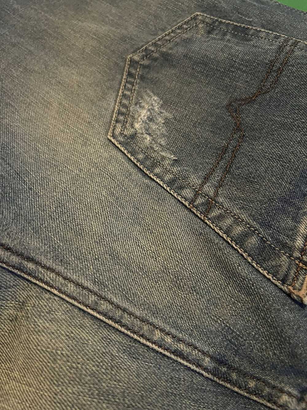 Diesel Pre-Distressed Diesel Bootcut Jeans - image 6