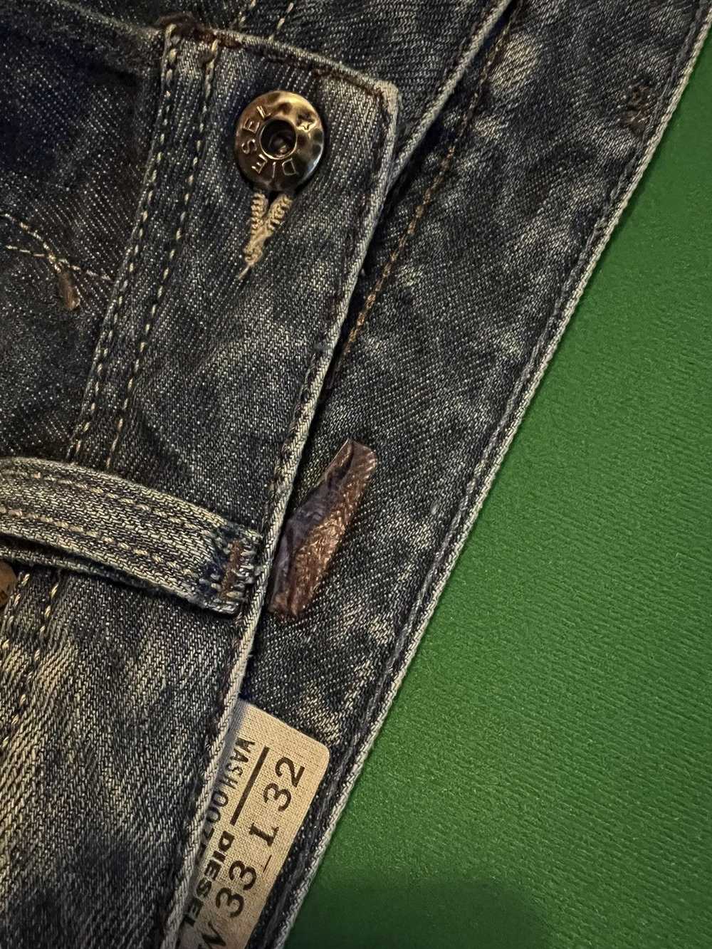 Diesel Pre-Distressed Diesel Bootcut Jeans - image 7