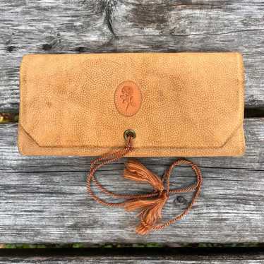 Rolfs vintage jewelry leather suede Wallet - image 1