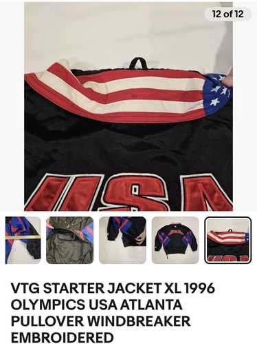 Starter × Usa Olympics × Vintage Vintage 90s USA S