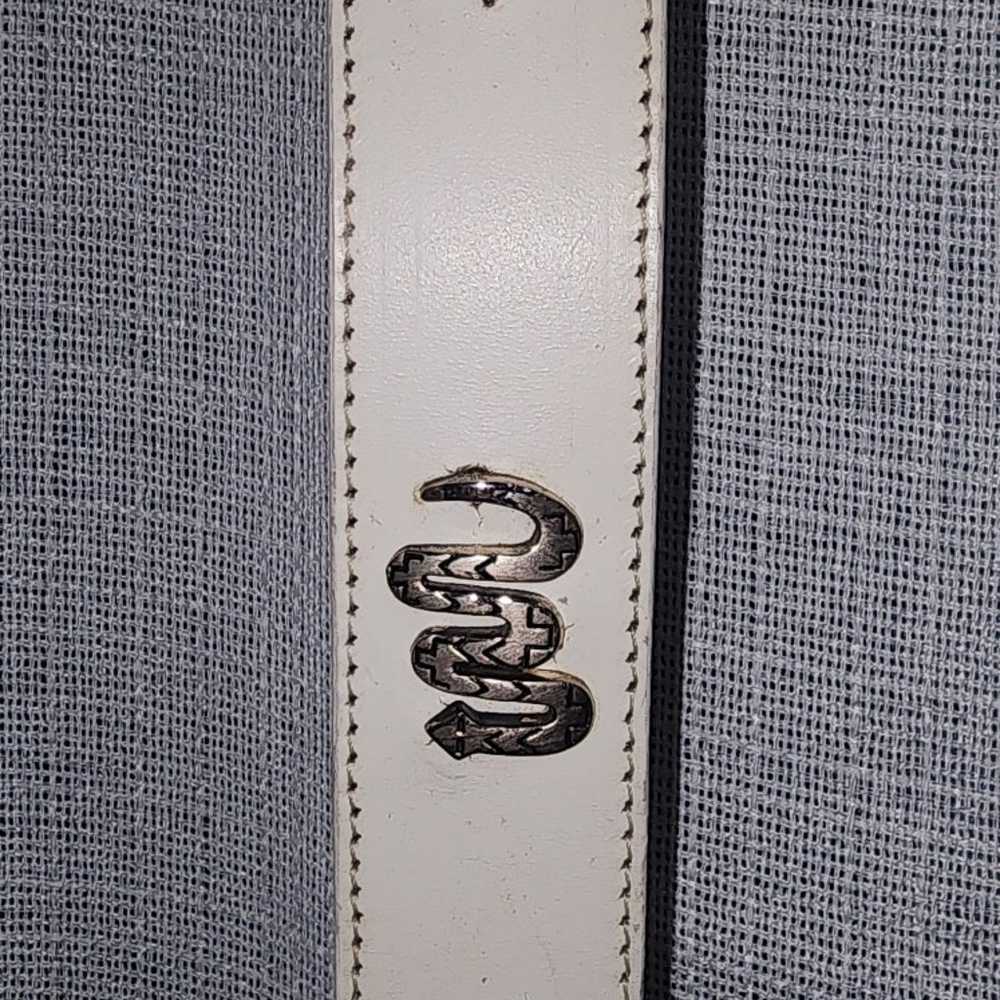 Vintage Leegin Leather Belt Southwest Animals Con… - image 4