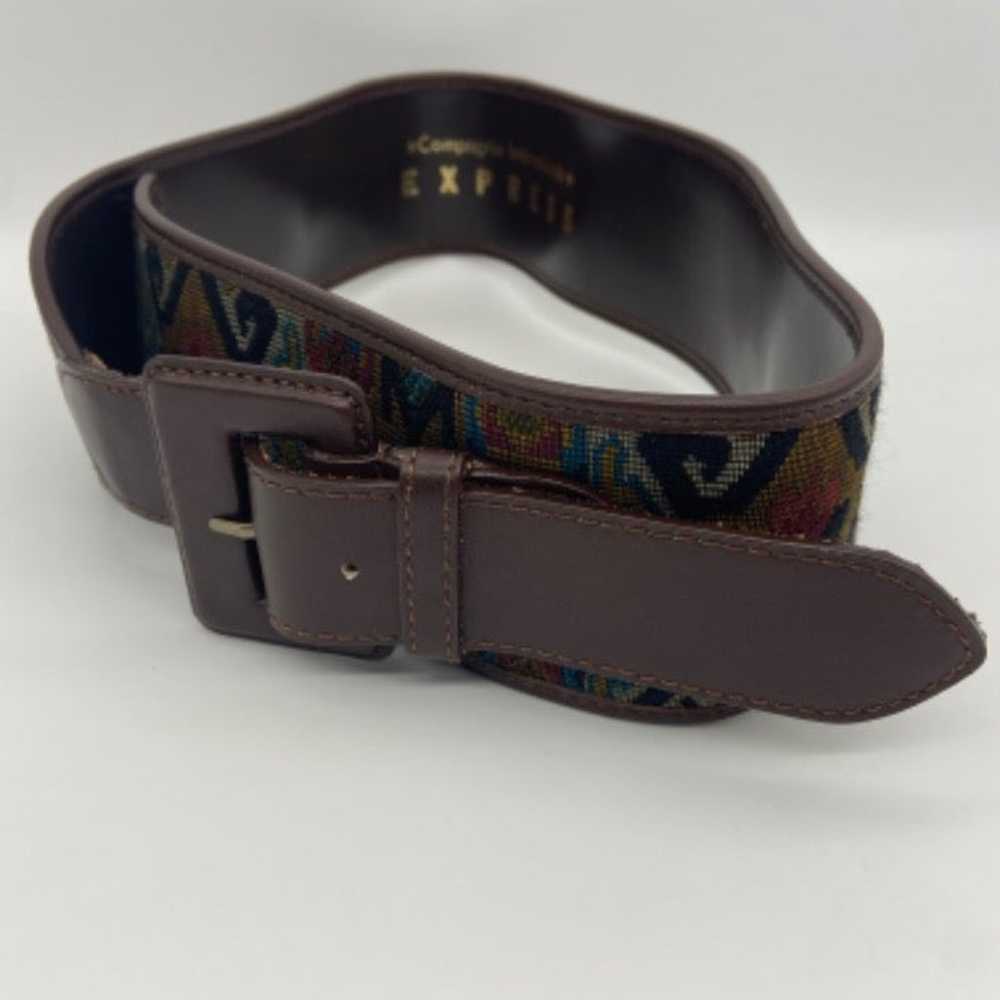 Compagnie Internaionale Express Vintage Belt Sz M - image 2