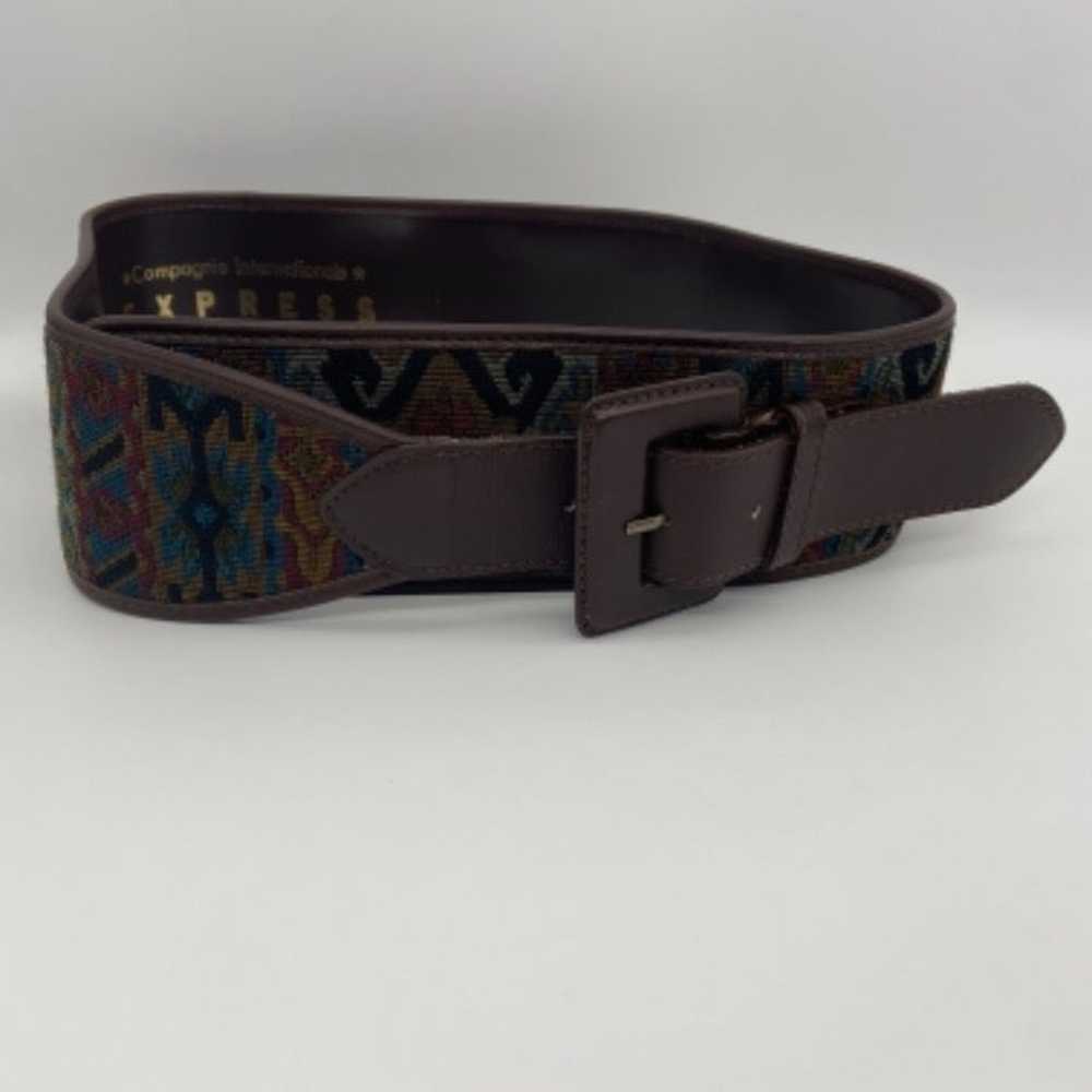 Compagnie Internaionale Express Vintage Belt Sz M - image 5