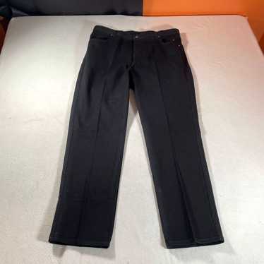 Harley Davidson Baggy Jeans Mens 42 Black Y2K Gru… - image 1