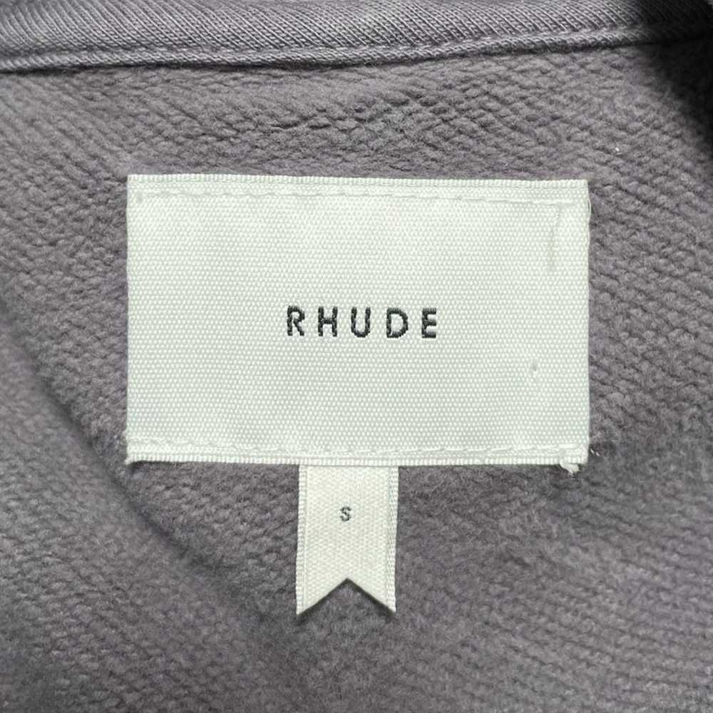 Rhude Off-Road Hooded Sweatshirt Vintage Grey - image 4