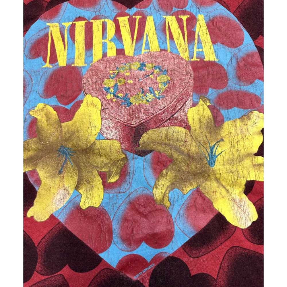 Etro Nirvana Heart Shaped Box TShirt 2016 Genuine… - image 2