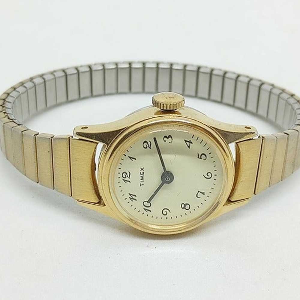 Vintage Timex Women's 21mm Manual Wind Flex Band … - image 9