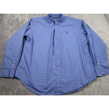 Ralph Lauren Ralph Lauren Shirt Mens XXL Blue Che… - image 1