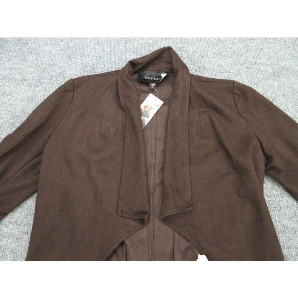 Vintage Karen Kane Cardigan Womens Medium Brown F… - image 2