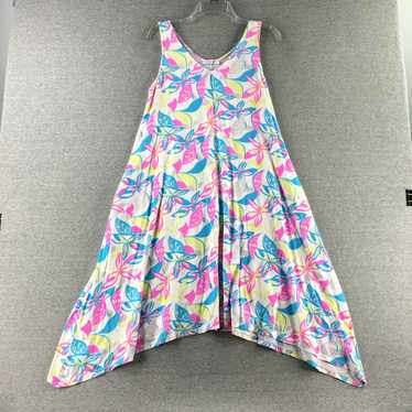 Vintage Fresh Produce Dress Womens Medium Floral … - image 1