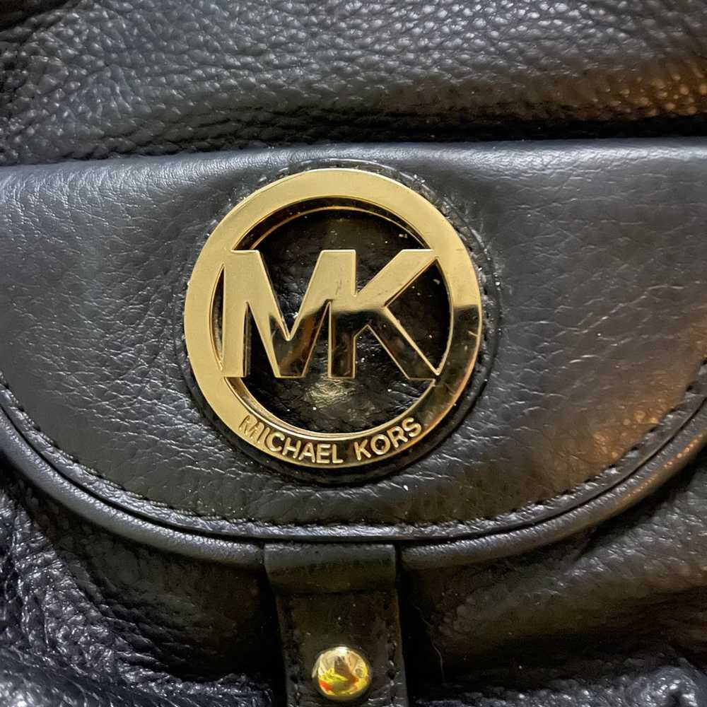 Michael Kors Black Leather Tote Bag - image 1