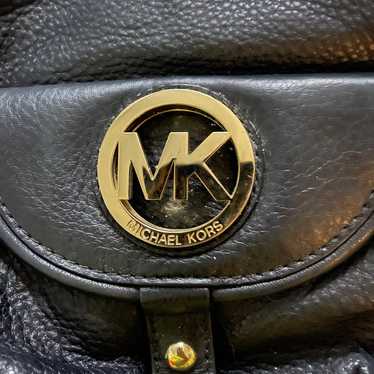 Michael Kors Black Leather Tote Bag - image 1