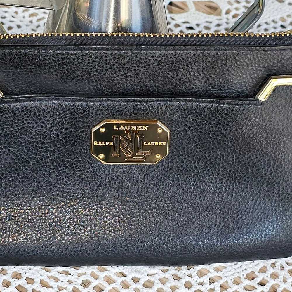 Ralph Lauren  clutch wristlet  black - image 1