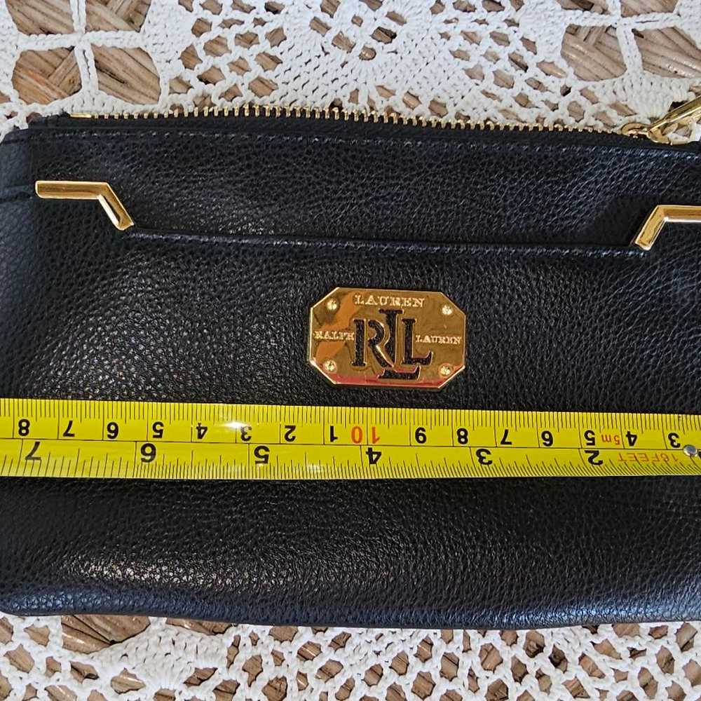 Ralph Lauren  clutch wristlet  black - image 4