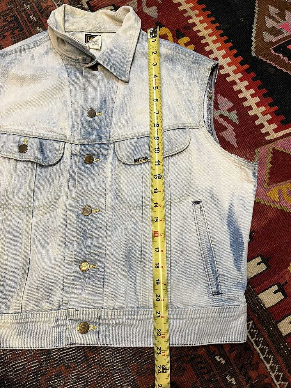 Lee × Made In Usa × Vintage Vintage 80s Lee denim… - image 6