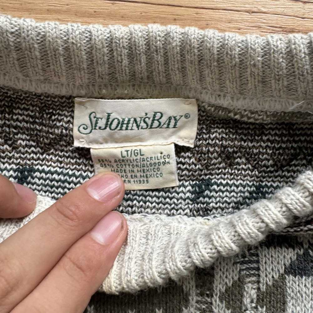 St. Johns Bay × Streetwear × Vintage VINTAGE KNIT… - image 2