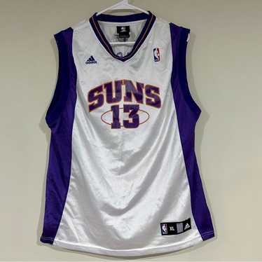 Reebok Authentic Steve Nash newest Phoenix Suns Jersey Size 54 White MVP Vintage XL