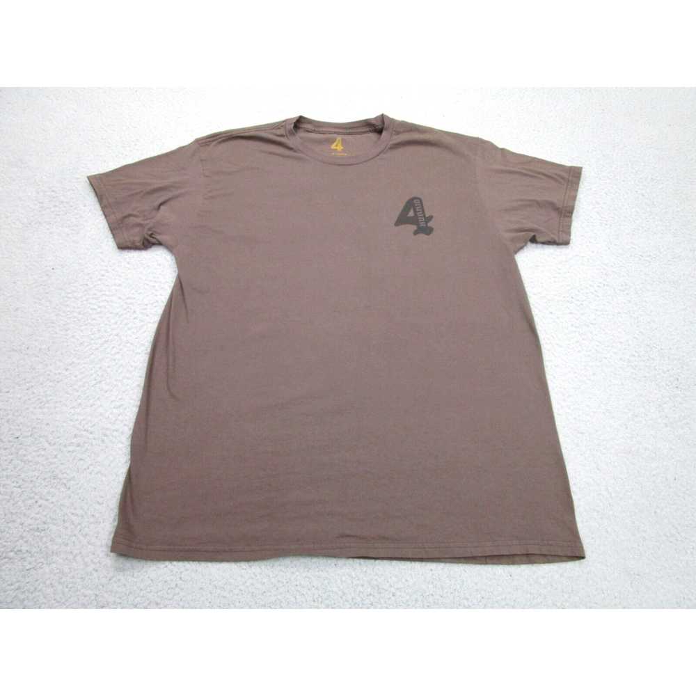 Vintage 4 Hunnid Shirt Mens XL Brown Black T-Shir… - image 2