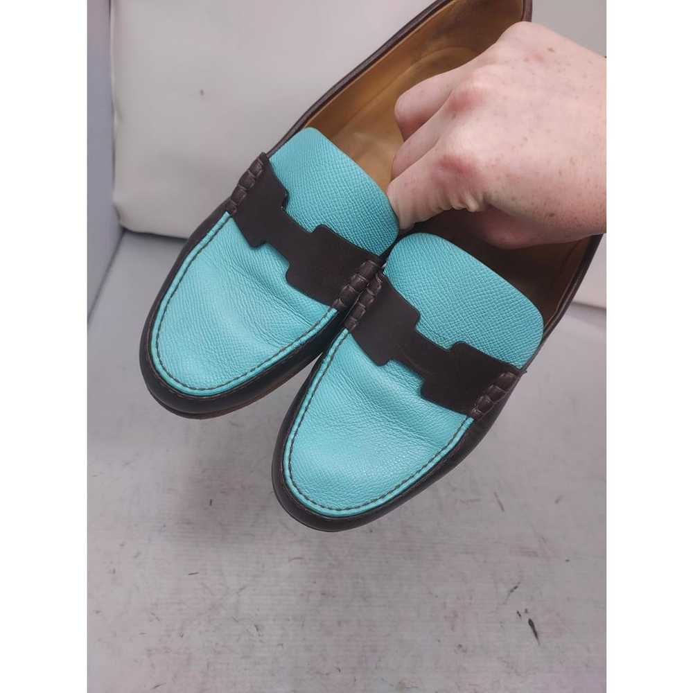 Hermès Leather flats - image 10