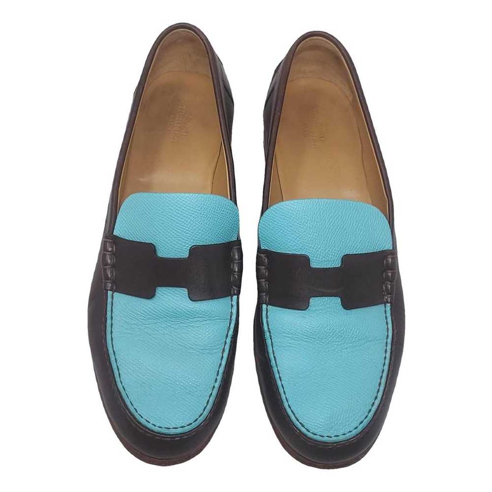 Hermès Leather flats - image 1