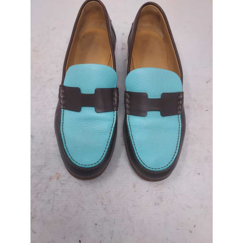 Hermès Leather flats - image 8