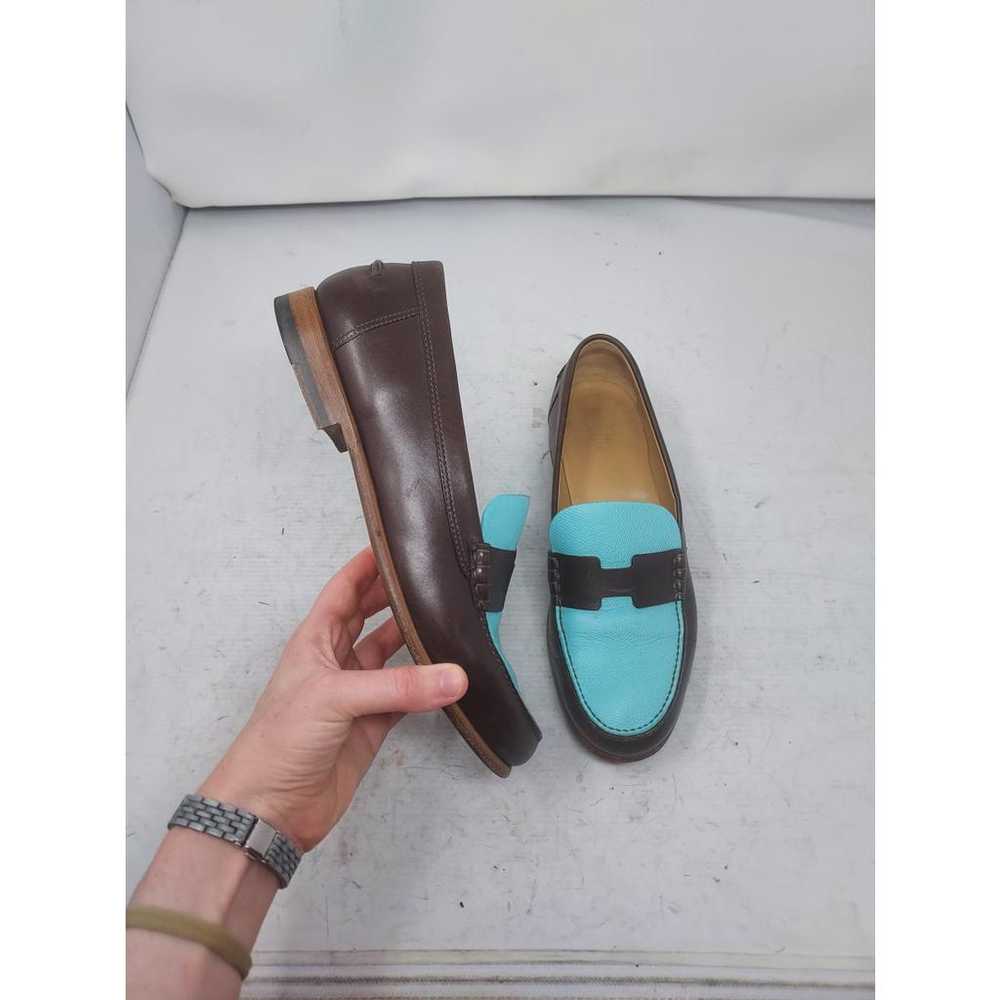 Hermès Leather flats - image 9