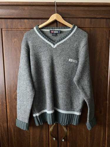 Diesel × Vintage 90s Vintage Wool Diesel Sweater L