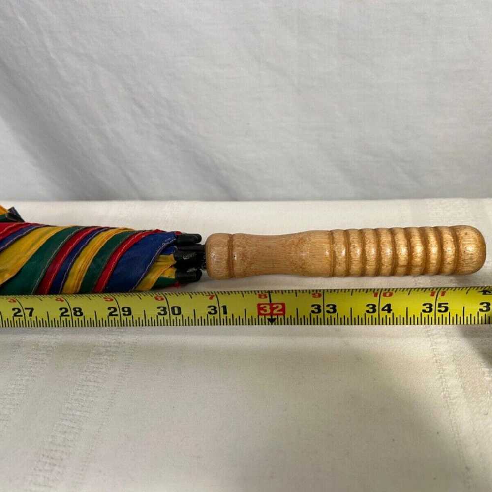 wooden Rainbow Umbrella 36" - image 2