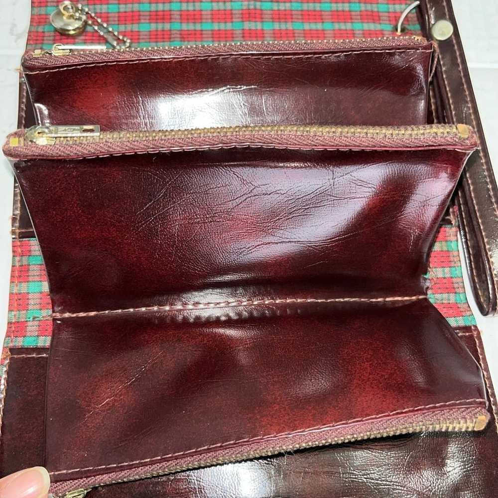 Vintage Leather Wallet Unique Multicompartment Ma… - image 7