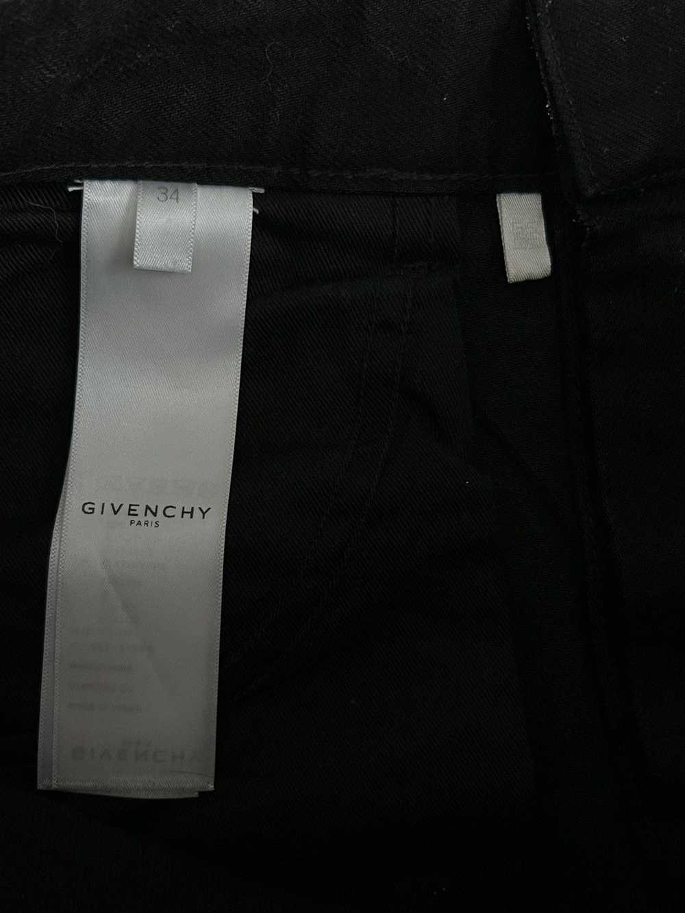 Givenchy Givenchy Rare White Cracked Painted Runw… - image 11